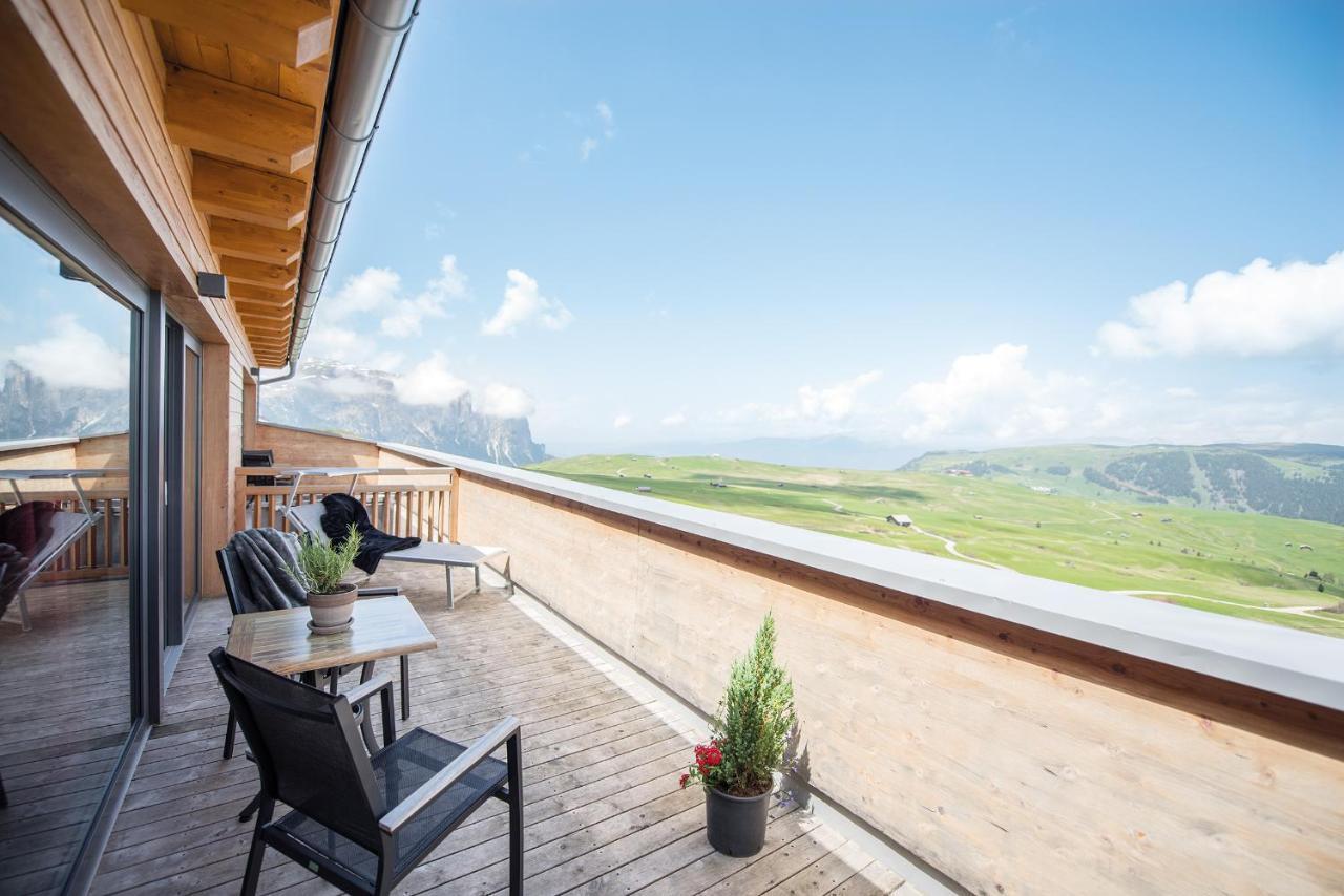 Hotel Goldknopf Альпе-ди-Сьюзи Экстерьер фото