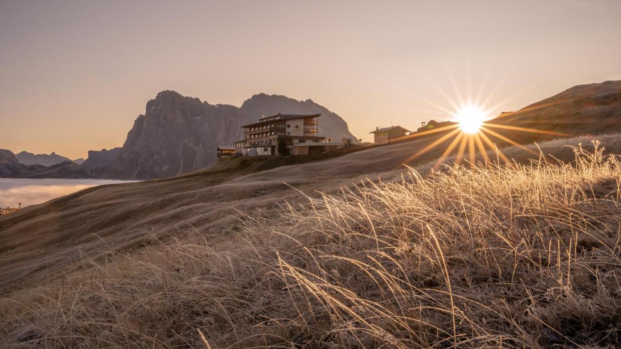 Hotel Goldknopf Альпе-ди-Сьюзи Экстерьер фото